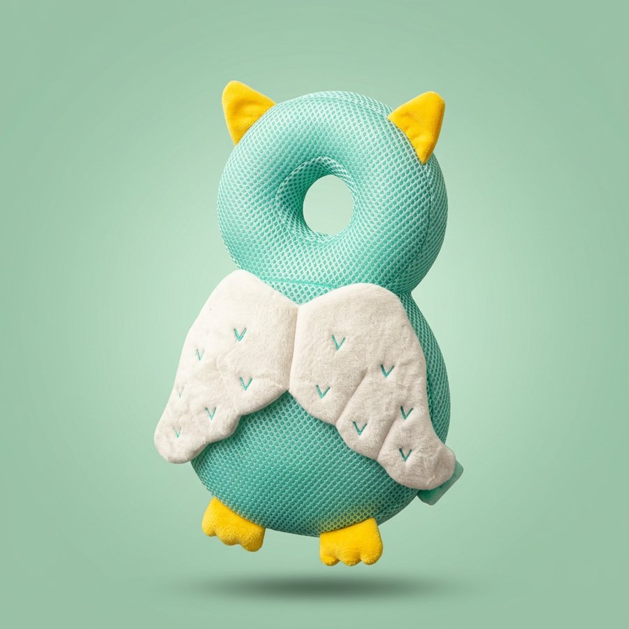 NogginNest Owl toddler head protector